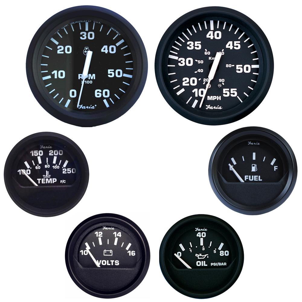 Everest Faria Euro Black Boxed Set - Inboard Motors - $244.87 at Everest