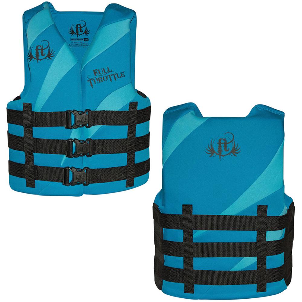 Everest Full Throttle Rapid Dry PFD - Adult L/XL - Aqua/Blue - $64.19 at Everest