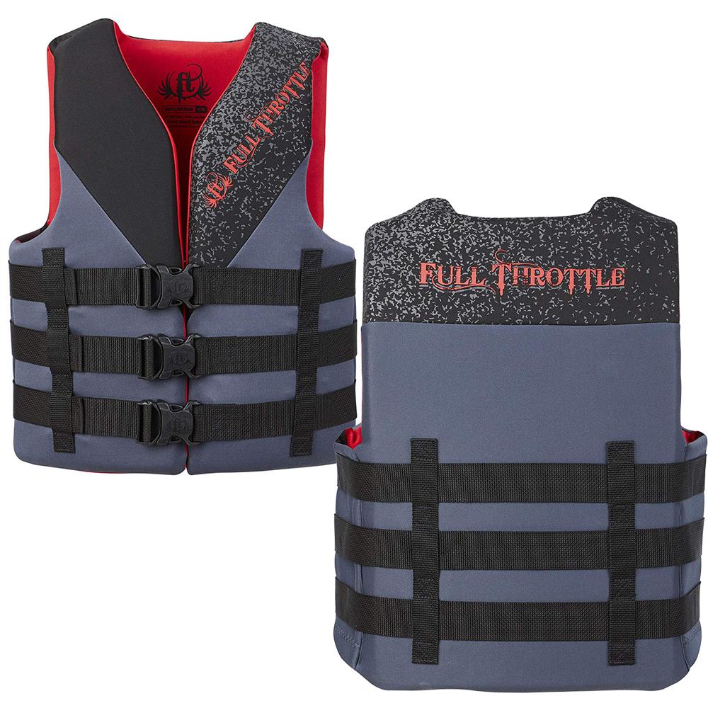 Everest Full Throttle Adult Rapid Dry PFD - L/XL - Red/Black - $64.19 at Everest