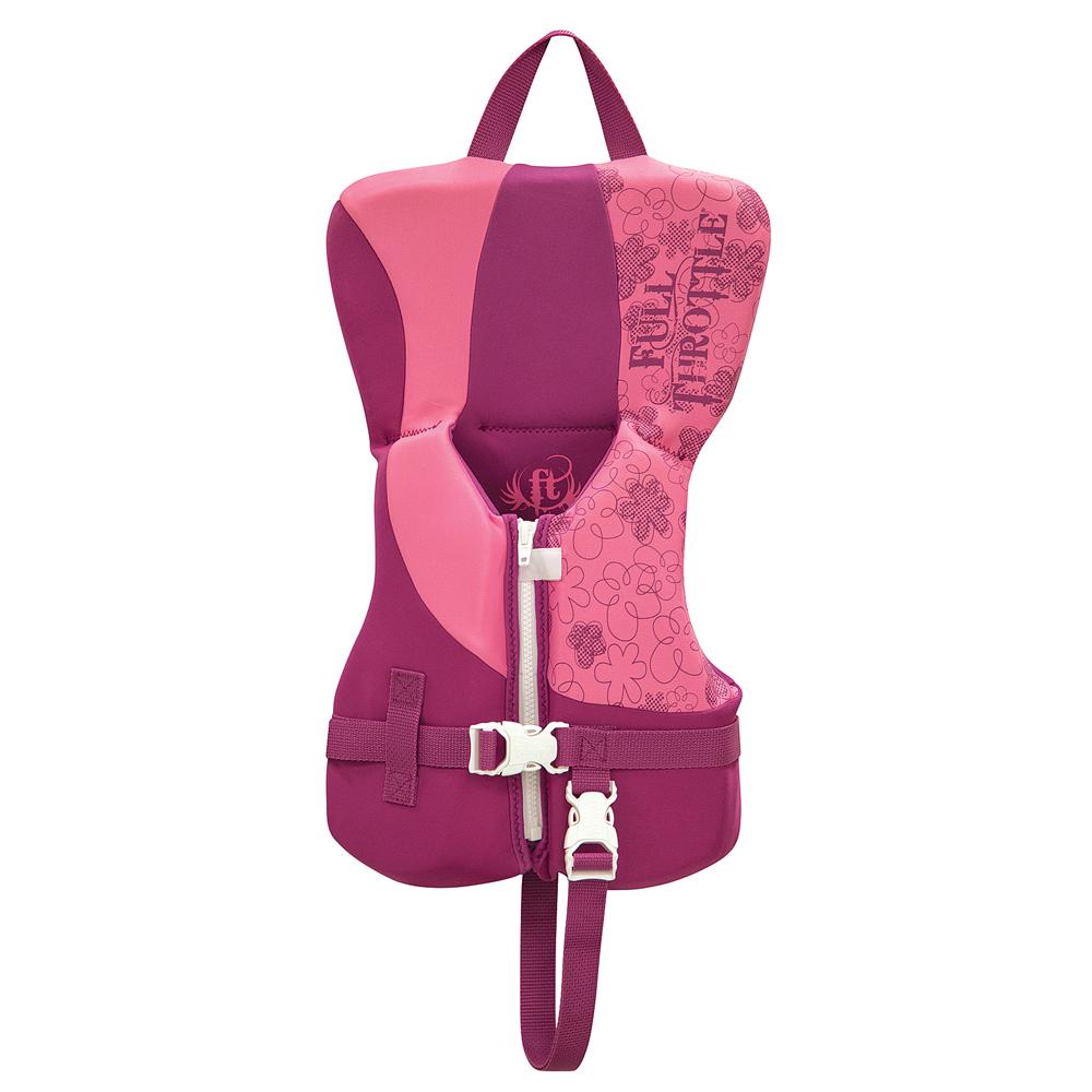 Everest Full Throttle Rapid-Dry Life Vest - Infant Less Than 30lbs - Pink/Purple - $48.14 at Everest