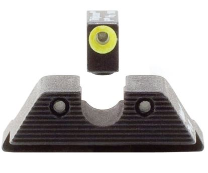 Everest Trijicon GL101Y, HD Tritium Night Sights, Fits Glock, Yellow Outline - $164.99 at Everest