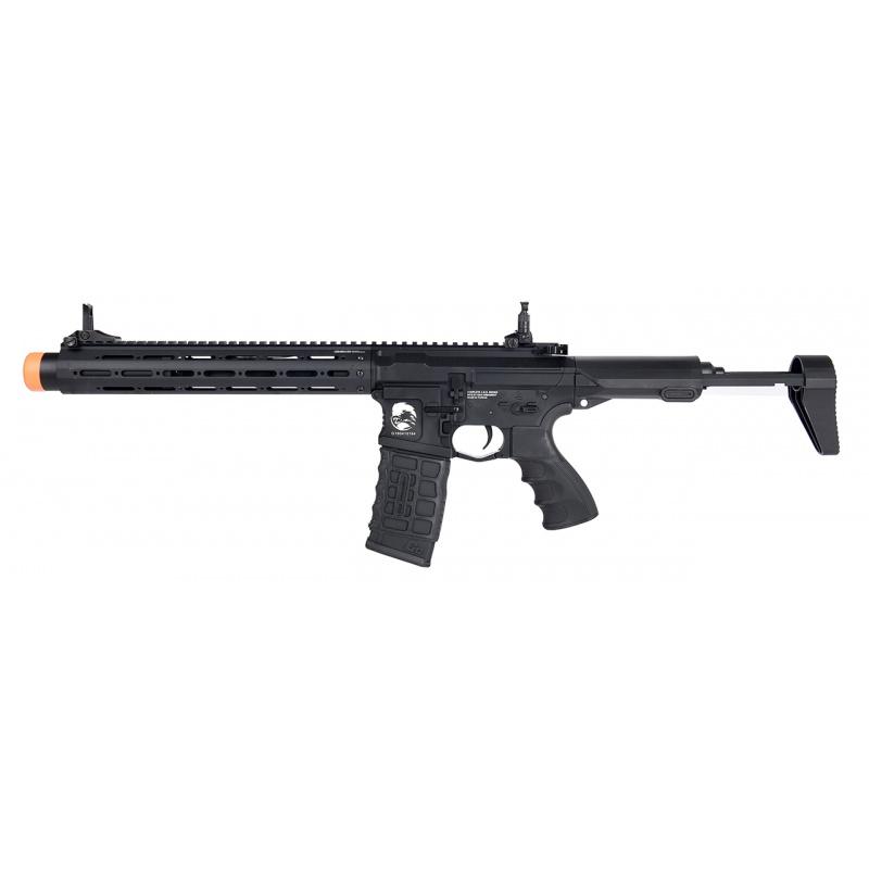 Everest G&G 12 PDW15-AR Airsoft AEG Rifle w/ Battery & Charger  - BLACK - $390.55 at Everest