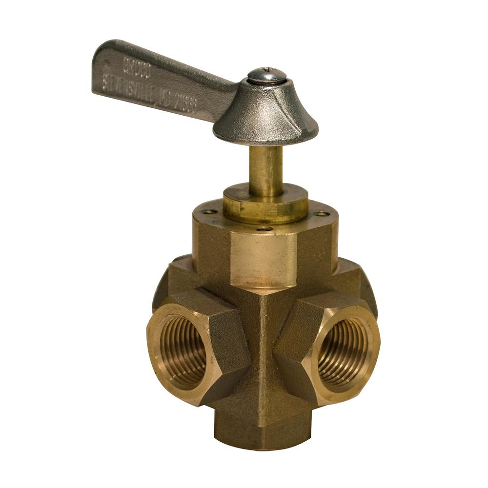 Everest GROCO 1/2 5-Port Tank Selector Valve - $155.15 at Everest