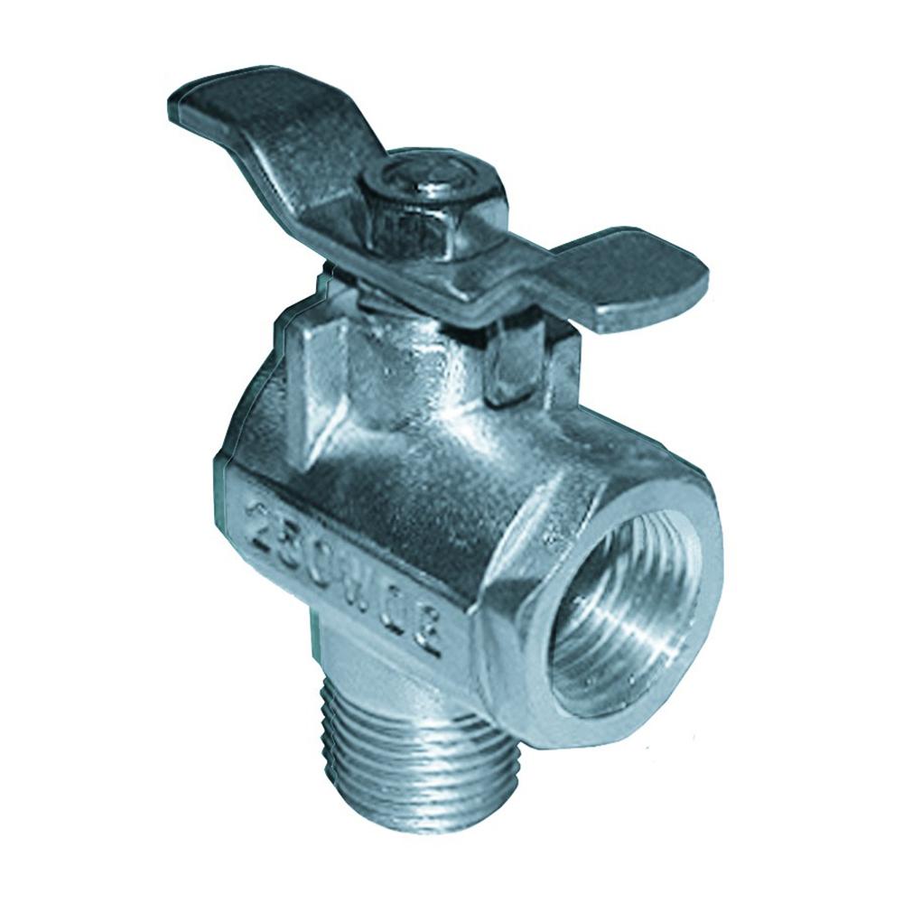 Everest GROCO 1/2 NPT 90deg Stainless Steel Fuel Valve - $40.66 at Everest