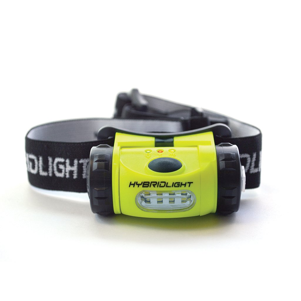 Hybrid Light Solar Headlamp / Yellow