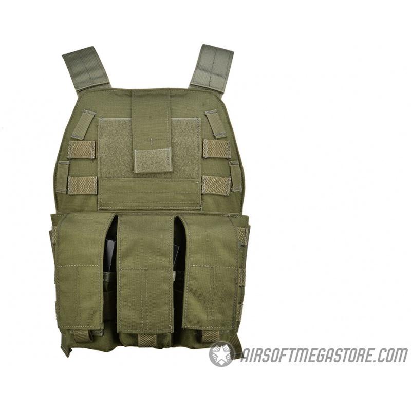 Everest Flyye Industries MOLLE Streamlined Plate Carrier - RANGER GREEN - $97.24 at Everest