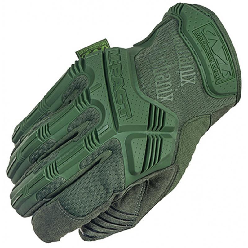 Mechanix M-Pact Tactical Impact-Resistant Gloves [Medium] - OD GREEN