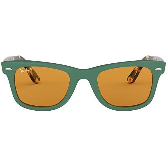 Everest Ray-Ban Rb2140 Original Wayfarer Gradient Sunglasses Green/Polarized Yellow - $219.30 at Everest