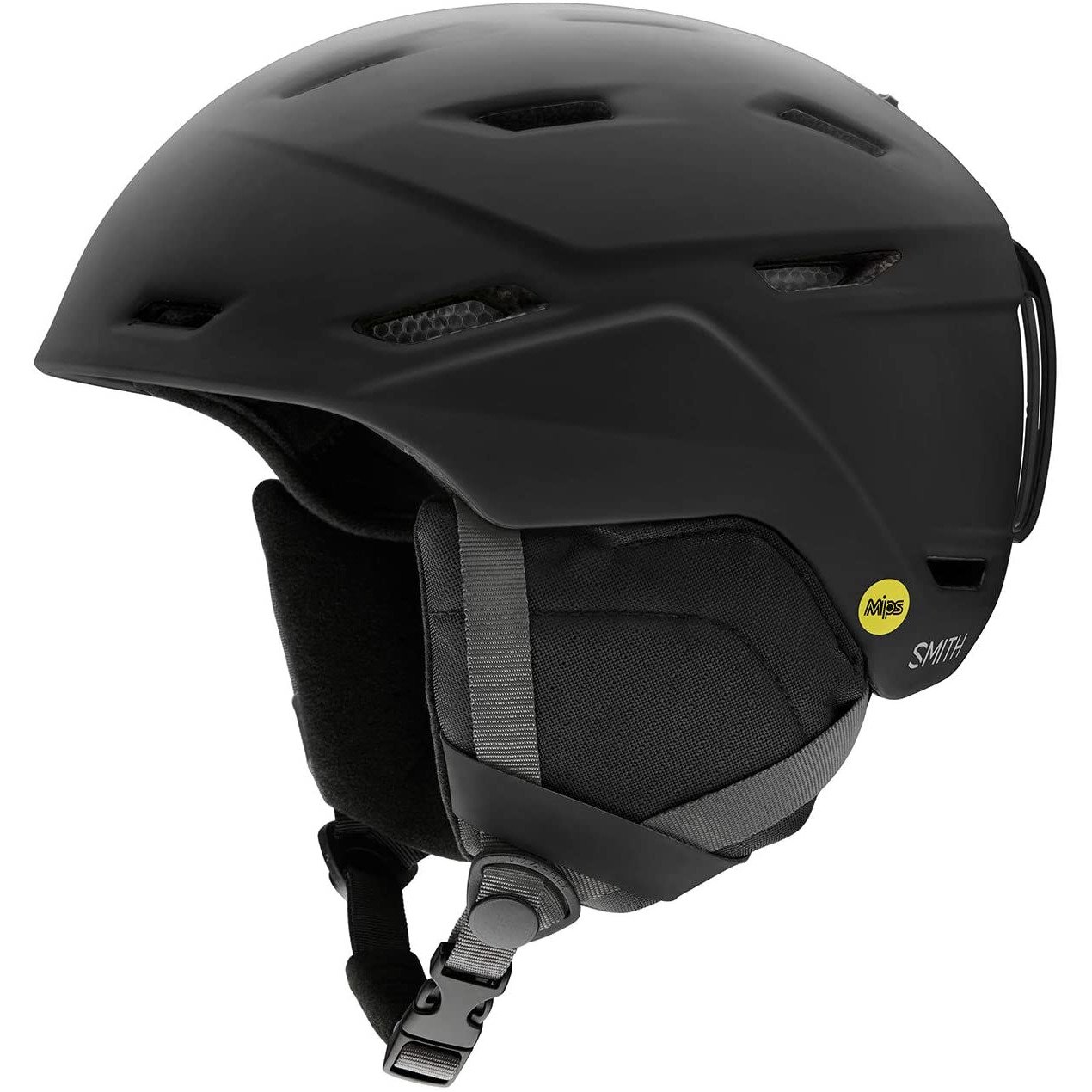 Everest Smith Optics Mission MIPS Snowboarding Helmets - S (51 55cm) / Matte Black - $139.75 at Everest