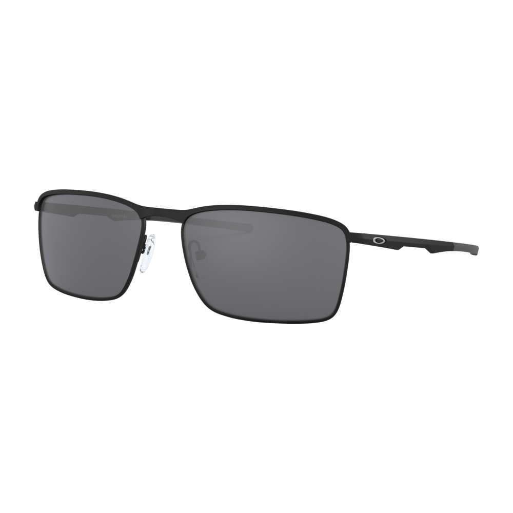 Everest Oakley Men's Oo4106 Conductor 6 Metal Rectangular Sunglasses Matte Black/Black Iridium - $232.20 at Everest
