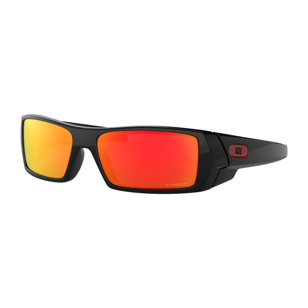 Everest Oakley Men's Oo9014 Gascan Rectangular Sunglasses Polished Black/Prizm Ruby - $146.20 at Everest