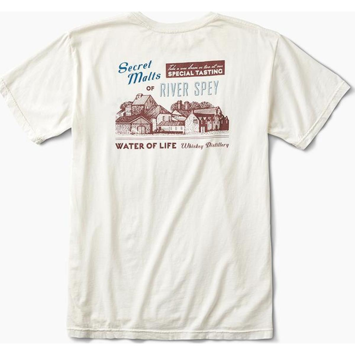 Everest River Spey Premium Tee - White / Small - $32.25 at Everest