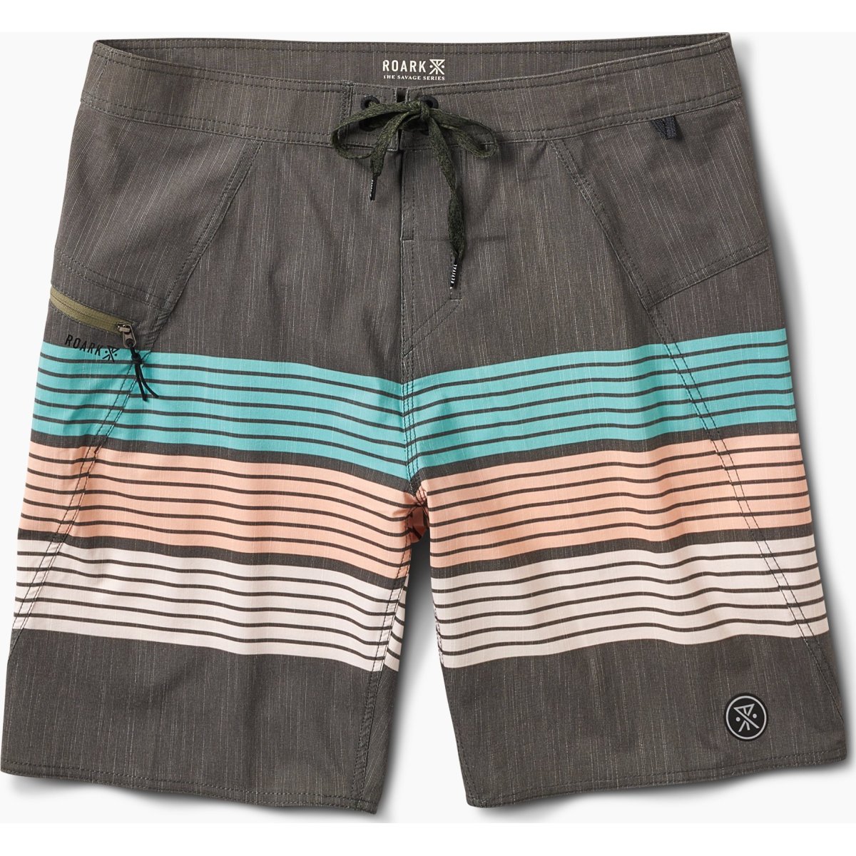 Everest Savage Horizons Boardshorts 19\ - Army / 33 - $69.88 at Everest