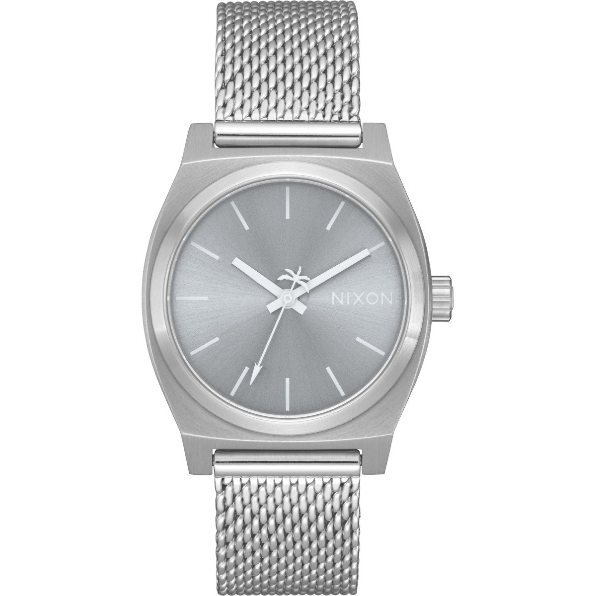 Medium Time Teller Milanese - All Silver / One Size