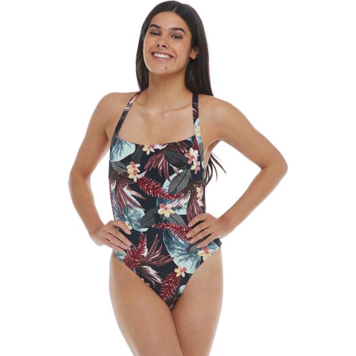 Everest Flourish Eco-Conscious Electra One-Piece Swimsuit - Spice - SPICE / XLTG - $129.00 at Everest
