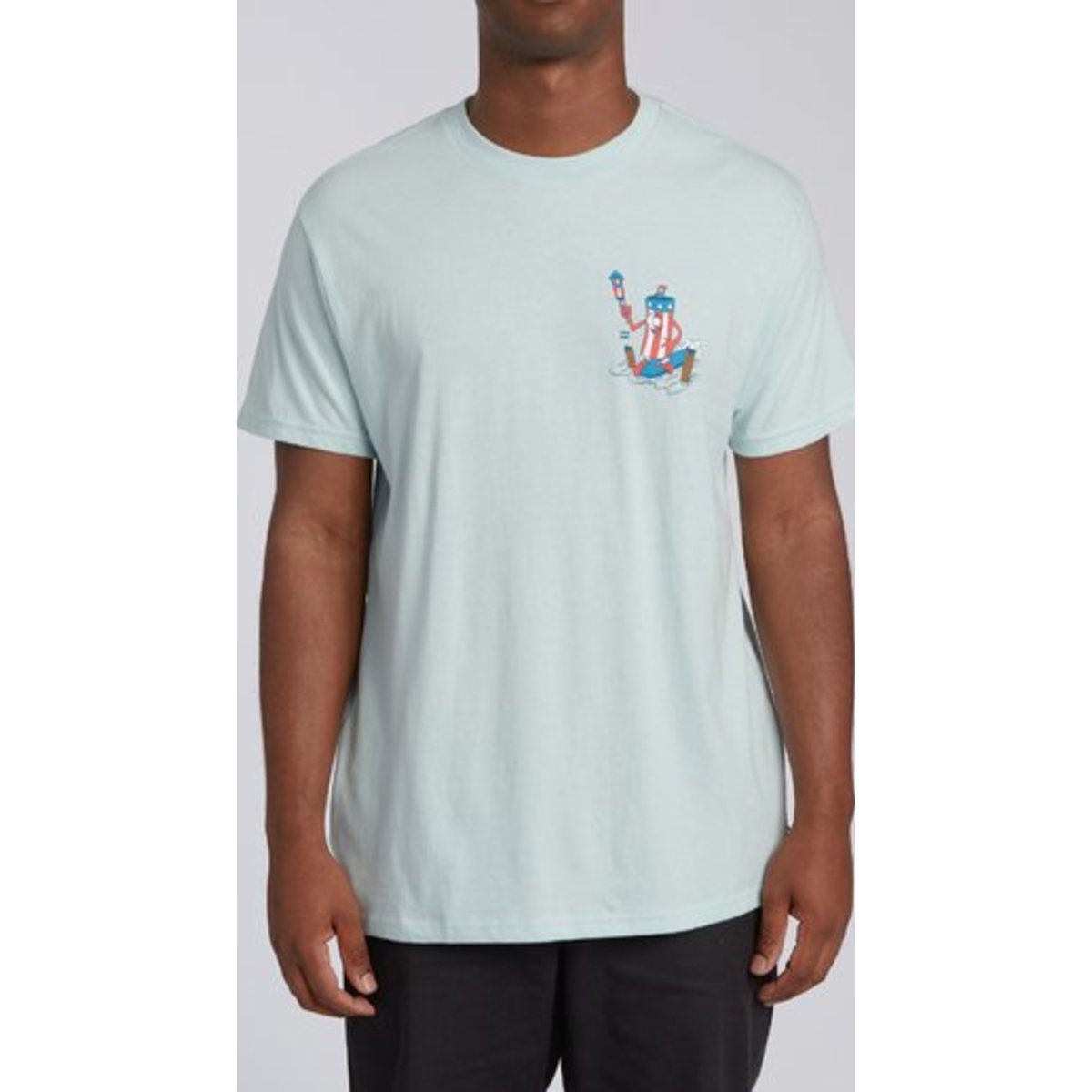 Everest Boom Short Sleeve T-Shirt - COASTAL BLUE / X-Large - $27.90 at Everest
