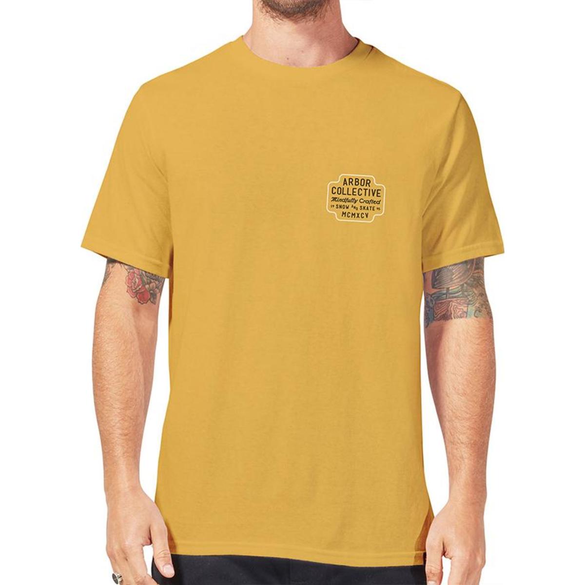 Everest MENS - CO-OP TEE - MUSTARD / Medium - $32.25 at Everest