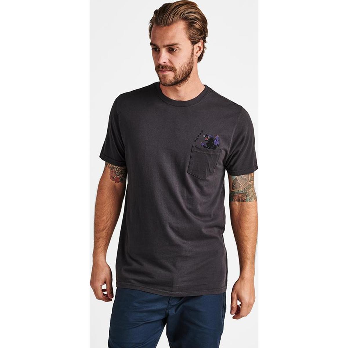Everest Panther Premium Pocket Tee - Black / Small - $34.40 at Everest