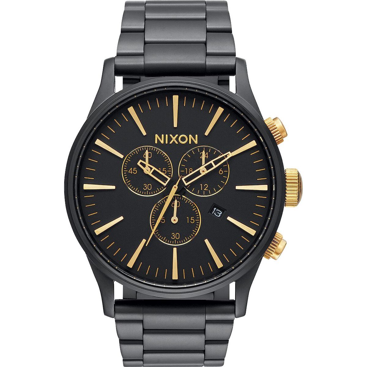 Everest Sentry Chrono ,  42  mm - Matte Black / Gold / One Size - $376.25 at Everest