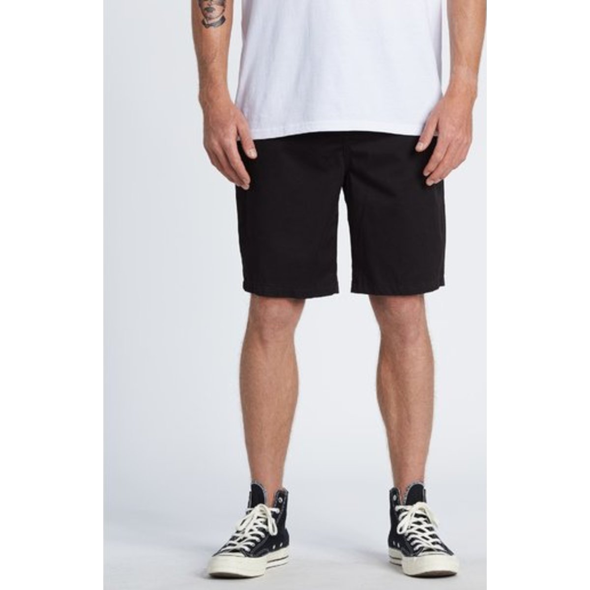 Sandpiper Twill Walkshort - BLACK / 36