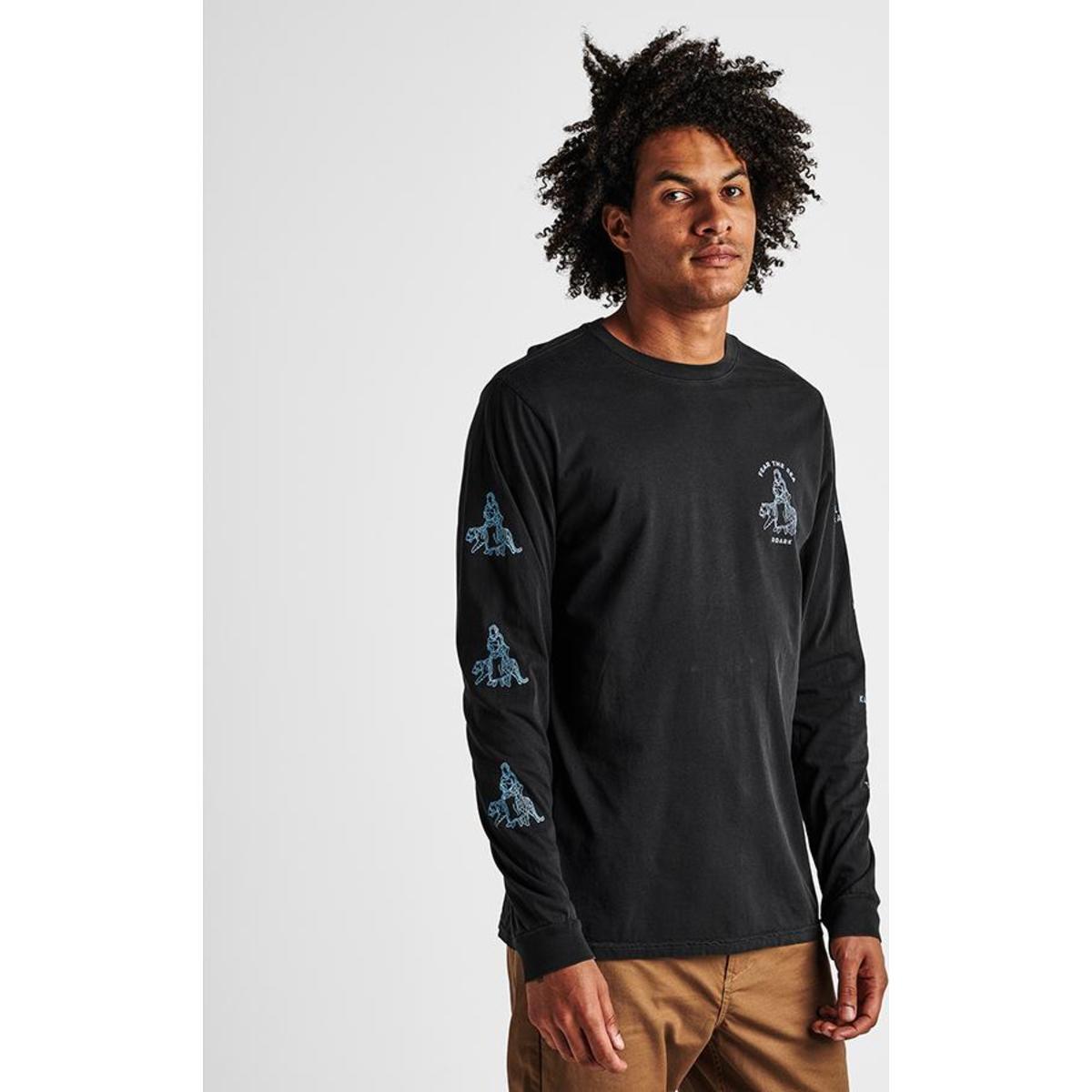 Everest South Sea Queen Long Sleeve Premium Tee - Black / Medium - $41.92 at Everest