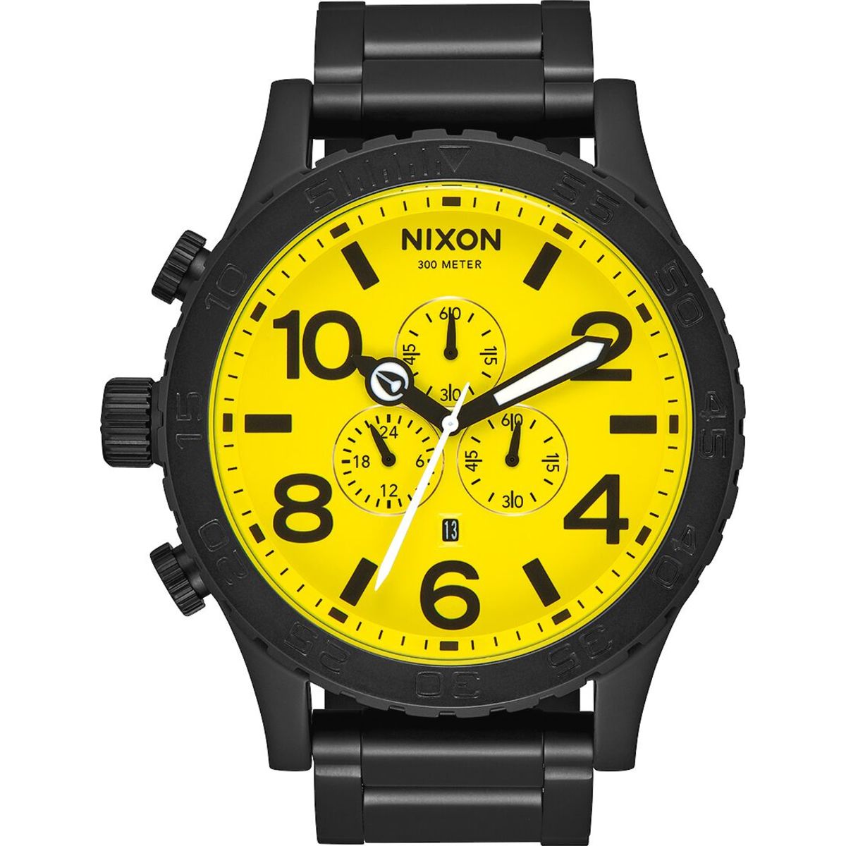 Everest 51-30 Chrono ,  51  mm - All Black / Yellow / One Size - $537.50 at Everest