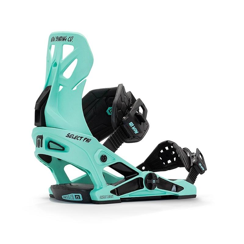 Everest NOW Select Pro Snowboard Bindings Teal - S - $354.70 at Everest