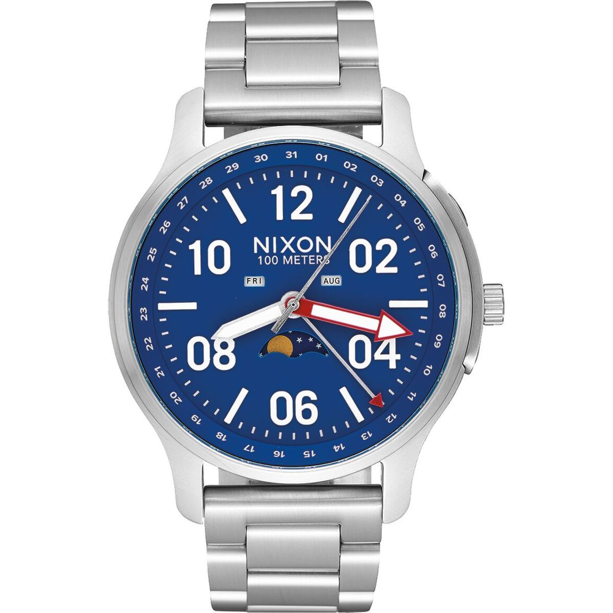 Everest Ascender ,  42  mm - Silver / Blue / One Size - $268.75 at Everest