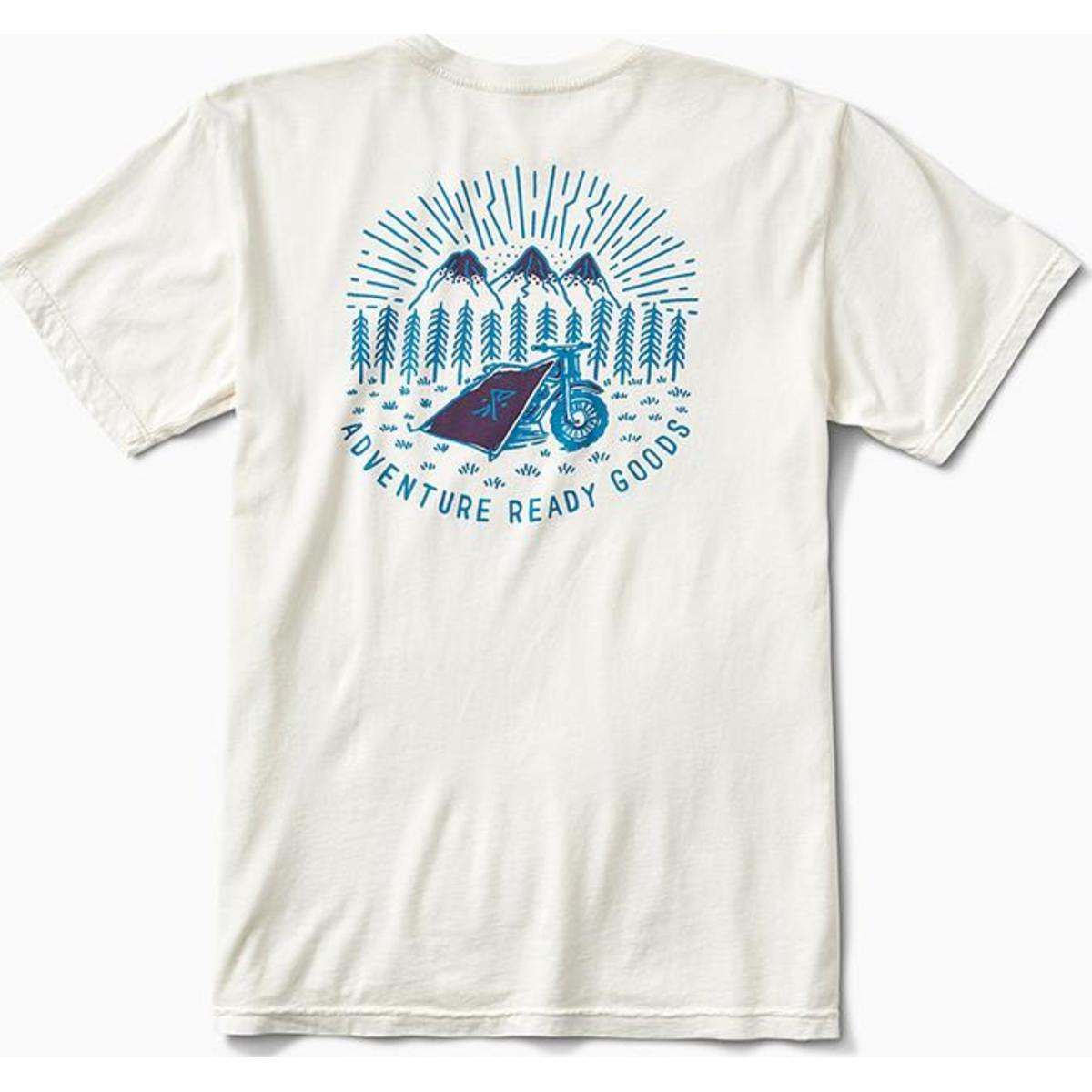 Everest Wild Camping Premium Tee - White / XX-Large - $32.25 at Everest