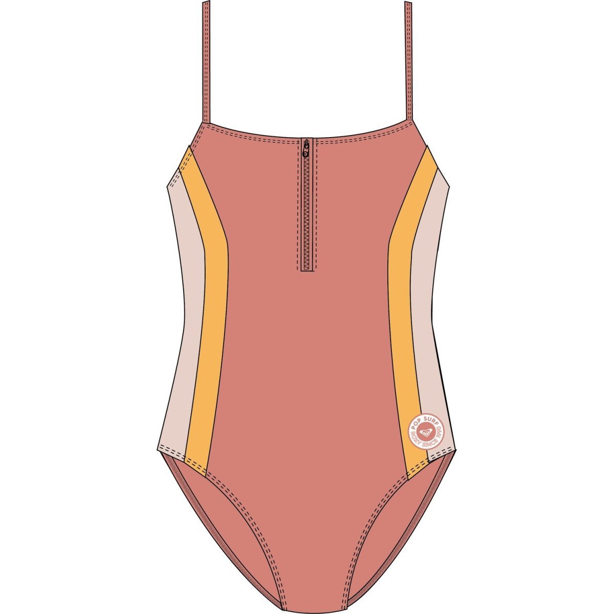 Everest POP SURF ONE PIECE - Terra Cotta / Small - $91.38 at Everest