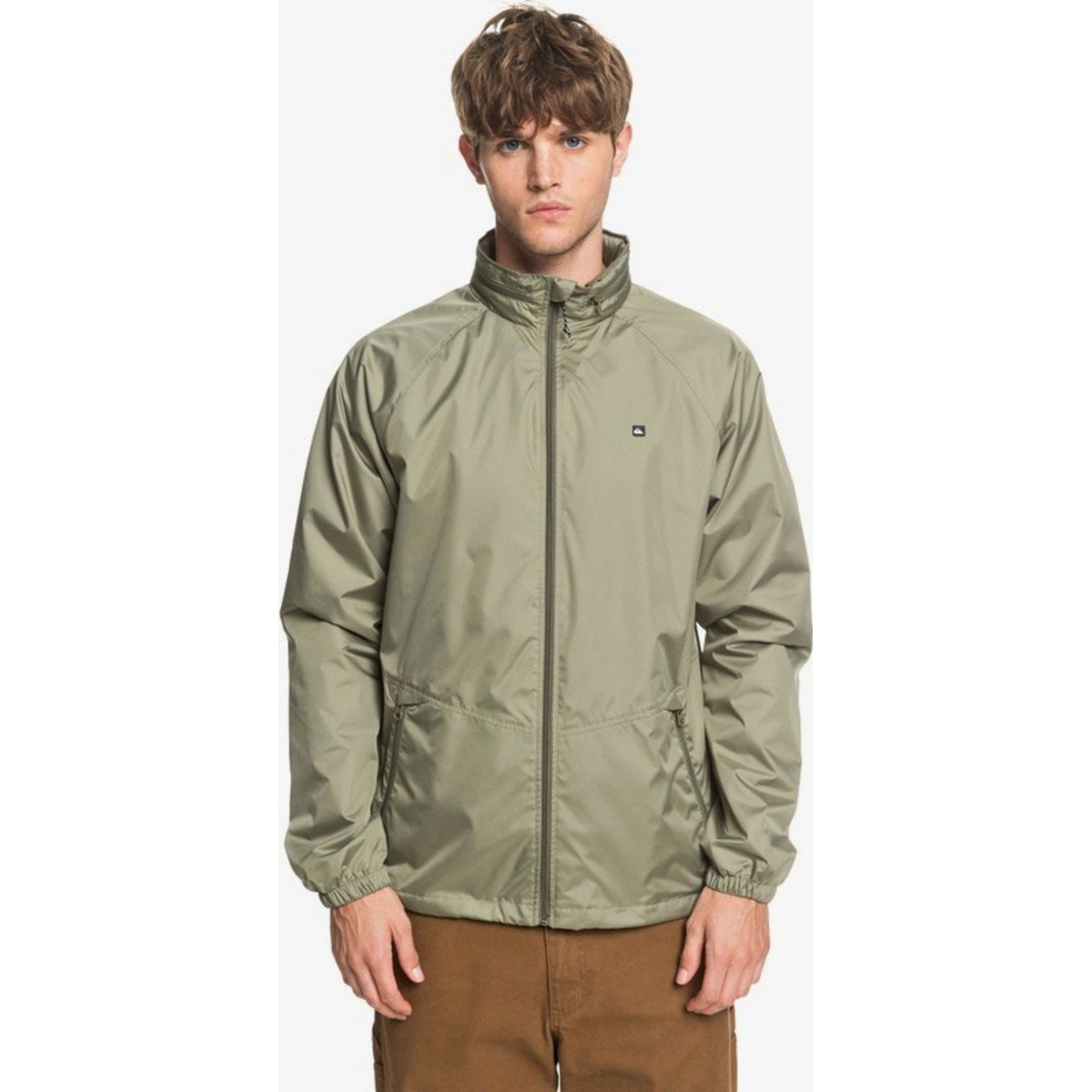 Everest Waterman Shell Shock Water-Resistant Windbreaker - Deep Lichen Green / Small - $75.25 at Everest