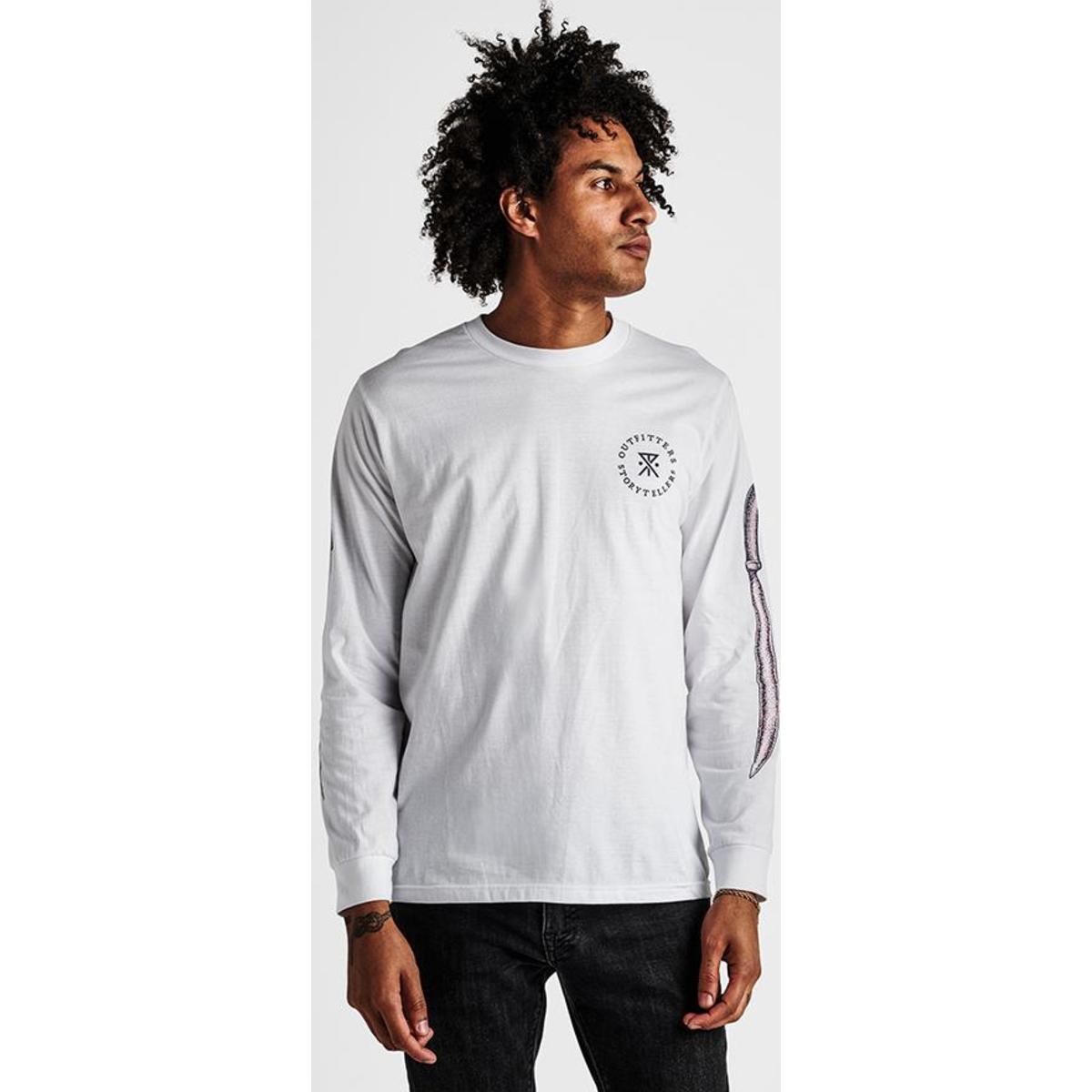 Everest Kris Long Sleeve Staple Tee - White / Large - $32.25 at Everest