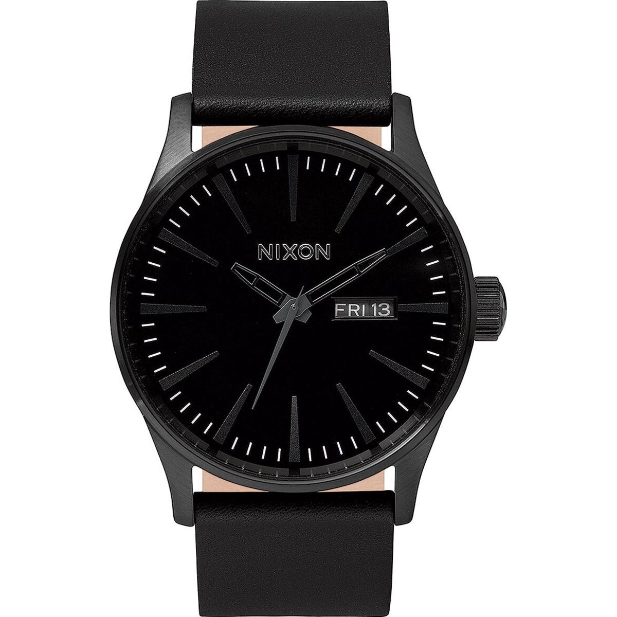 Everest Sentry Leather ,  42  mm - All Black / One Size - $177.38 at Everest