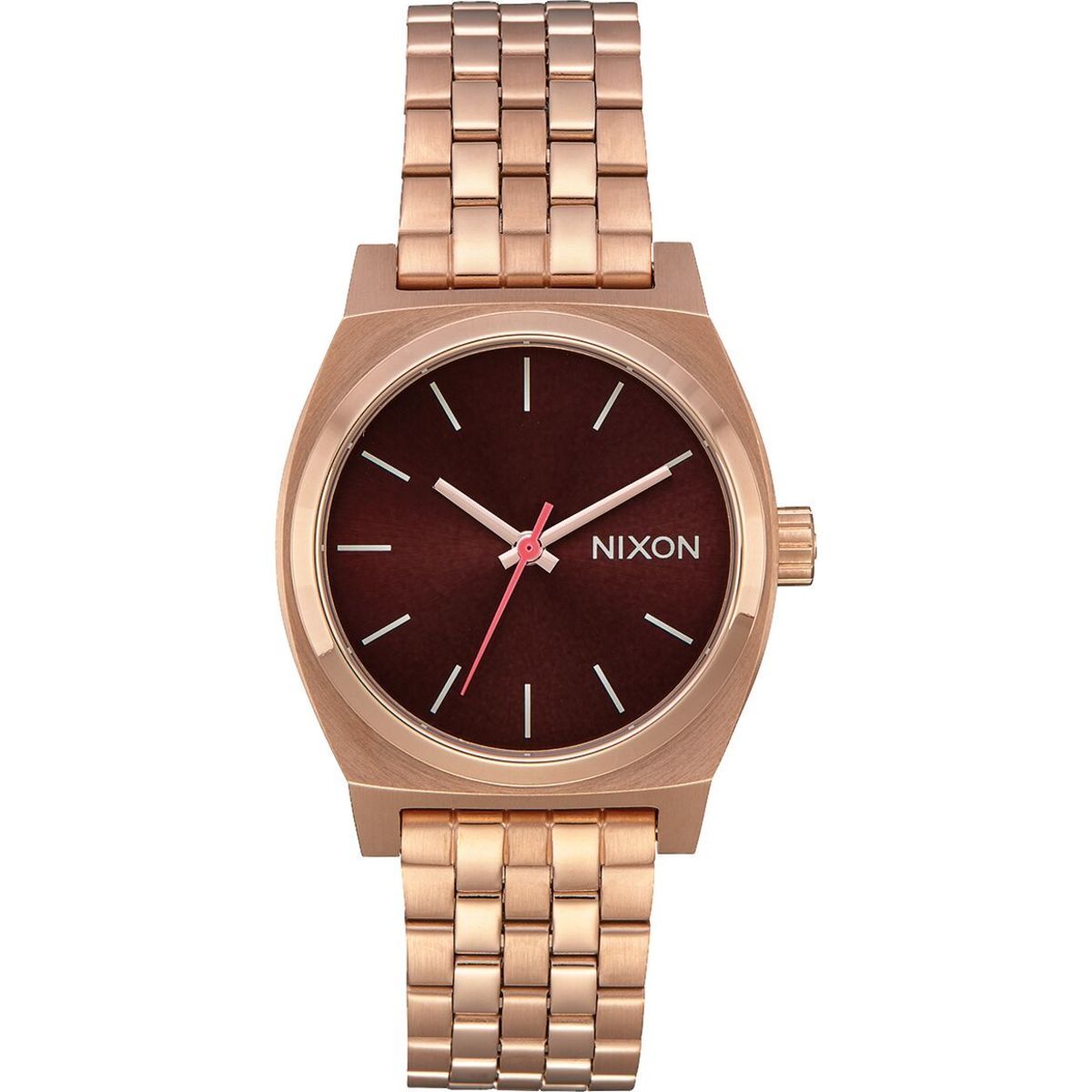 Medium Time Teller ,  31  mm - All Rose Gold / Brown / One Size