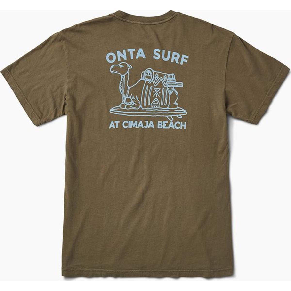 Everest Onta Surf Premium Tee - Light Army / Medium - $32.25 at Everest