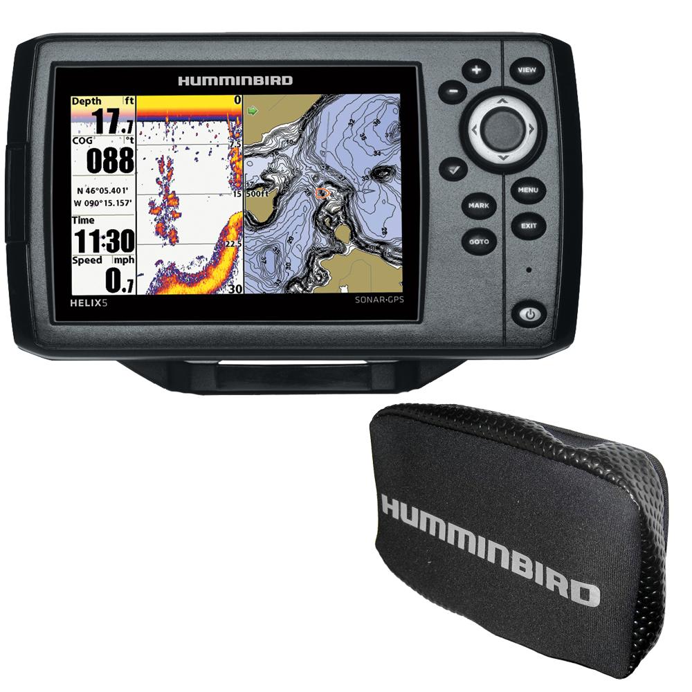 Humminbird HELIX(R) 5 Chirp GPS G2 Combo w/Free Cover