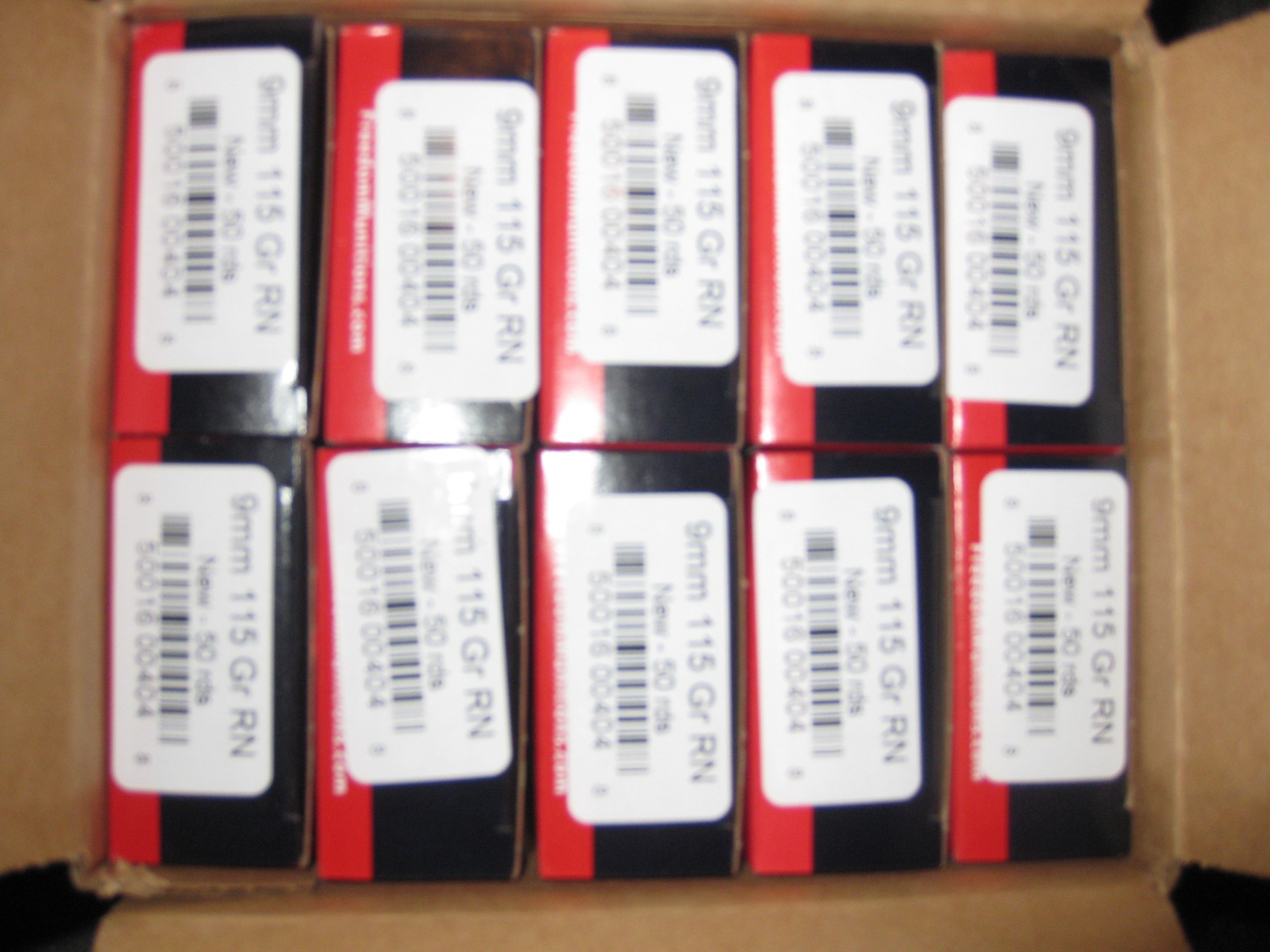 Everest Freedom Munitions 115gr 9mm RN New Manufacture Brass, 50/box - $29.99 at Everest