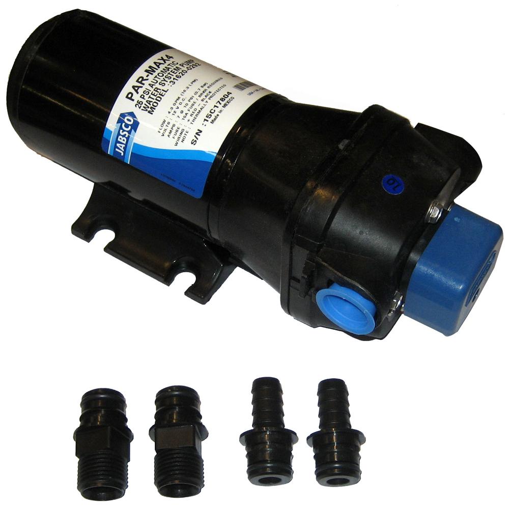 Everest Jabsco PAR-Max 4 Water Pressure System Pump - 4 Outlet - $269.63 at Everest