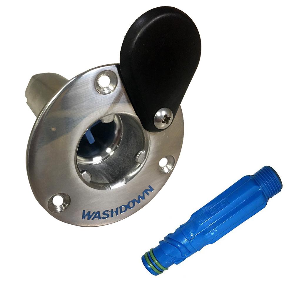 Everest Jabsco Stainless Steel Quick-Release Hose Deck Mount Fitting & Hose Adapter - $139.09 at Everest