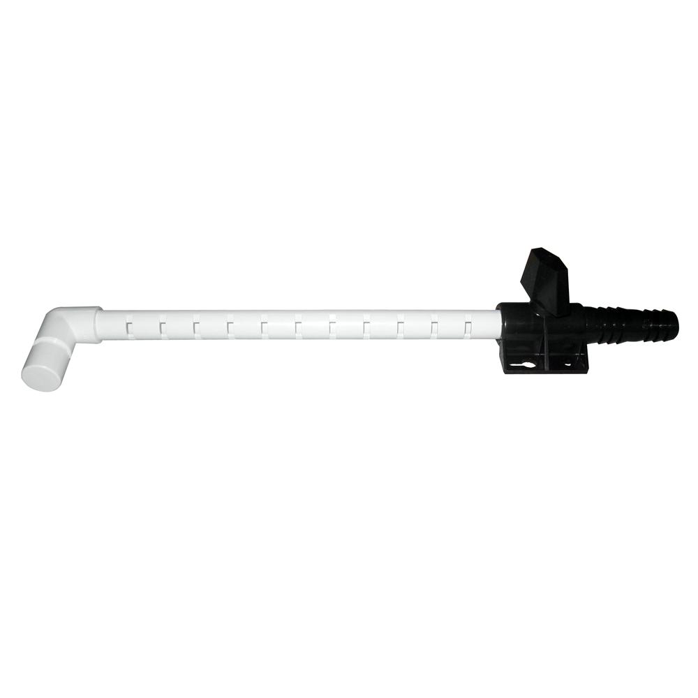 Johnson Pump Aerator Head - 13- 1/4 w/One Shut-Off Valve