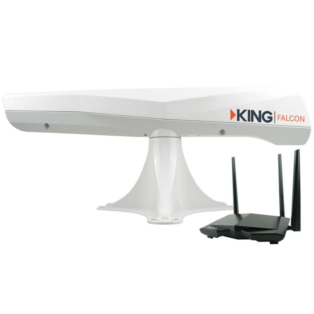 KING Falcon(TM) Directional Wi-Fi Extender - White