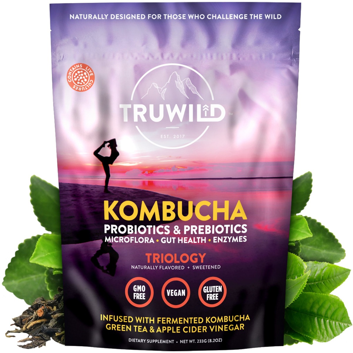 TRUWILD KOMBUCHA POWDER - GUT HEALTH