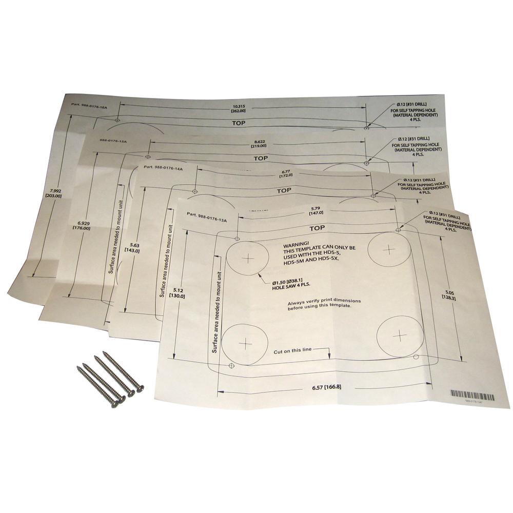 Everest Lowrance Flush Mount f/HDS Series - $21.35 at Everest