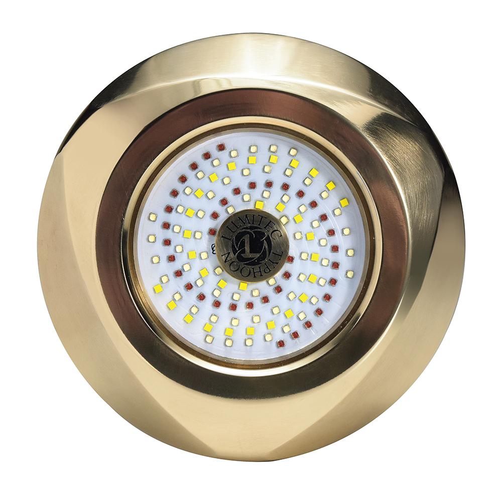 Everest Lumitec Typhoon Underwater Bronze Thru-Hull LED Light - RGBW Spectrum - $1603.93 at Everest