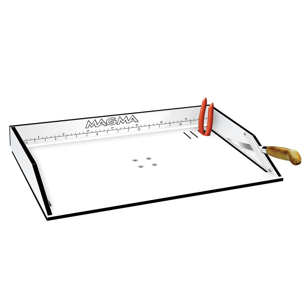 Magma Bait/Filet Mate Serving/Cutting Table - 20 White/Black