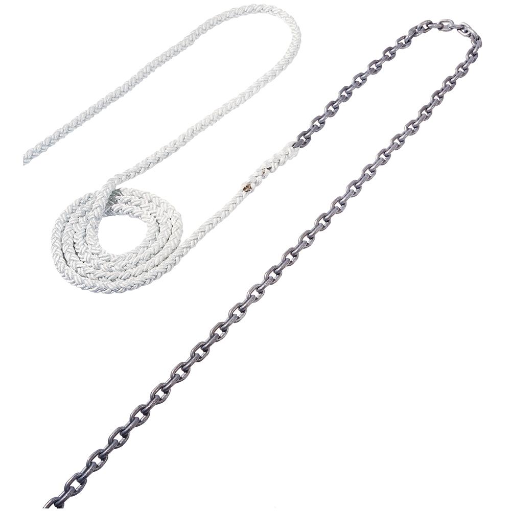 Everest Maxwell Anchor Rode - 15'-5/16 Chain to 150'-5/8 Nylon Brait - $493.33 at Everest