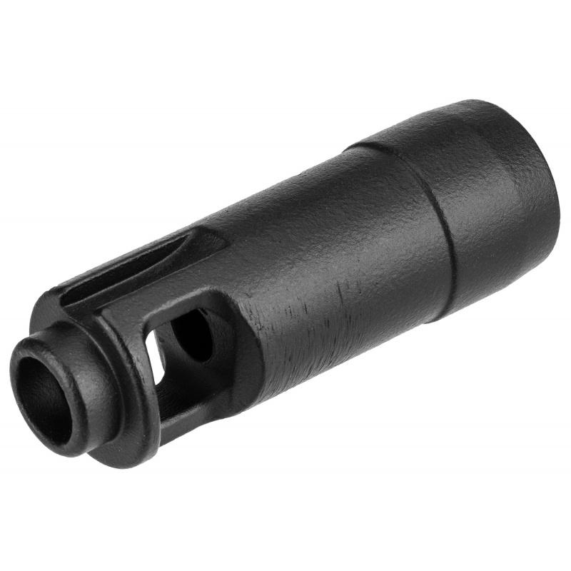 Everest WellFire AK74 Airsoft Muzzle Brake w/ 22mm to 14mm Adapter - BLACK - $10.70 at Everest