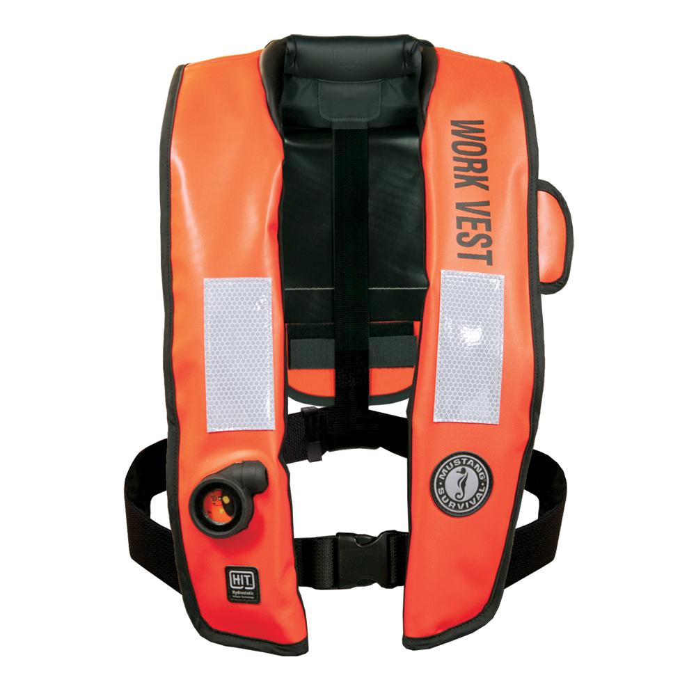 Everest Mustang Inflatable Work Vest w/HIT Orange - $386.15 at Everest