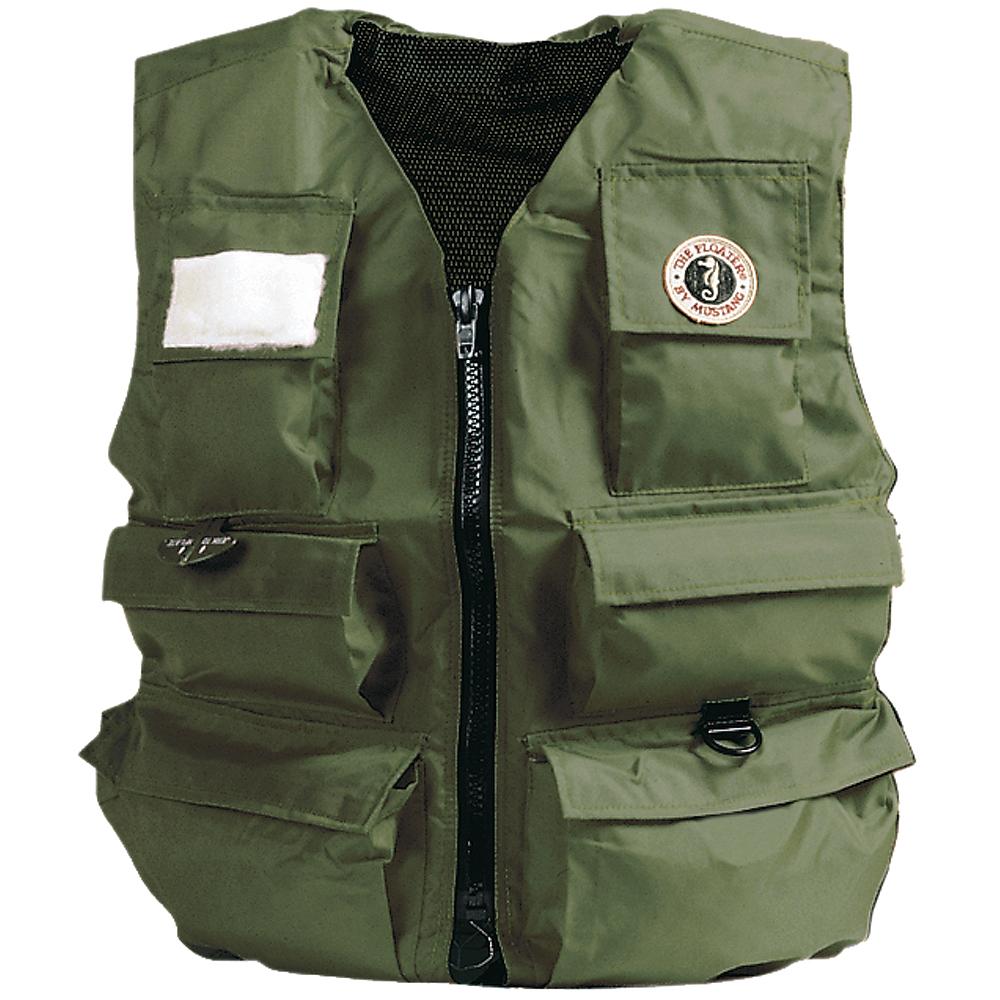 Everest Mustang Inflatable Fisherman's Vest - Manual - SM - Olive - $272.84 at Everest
