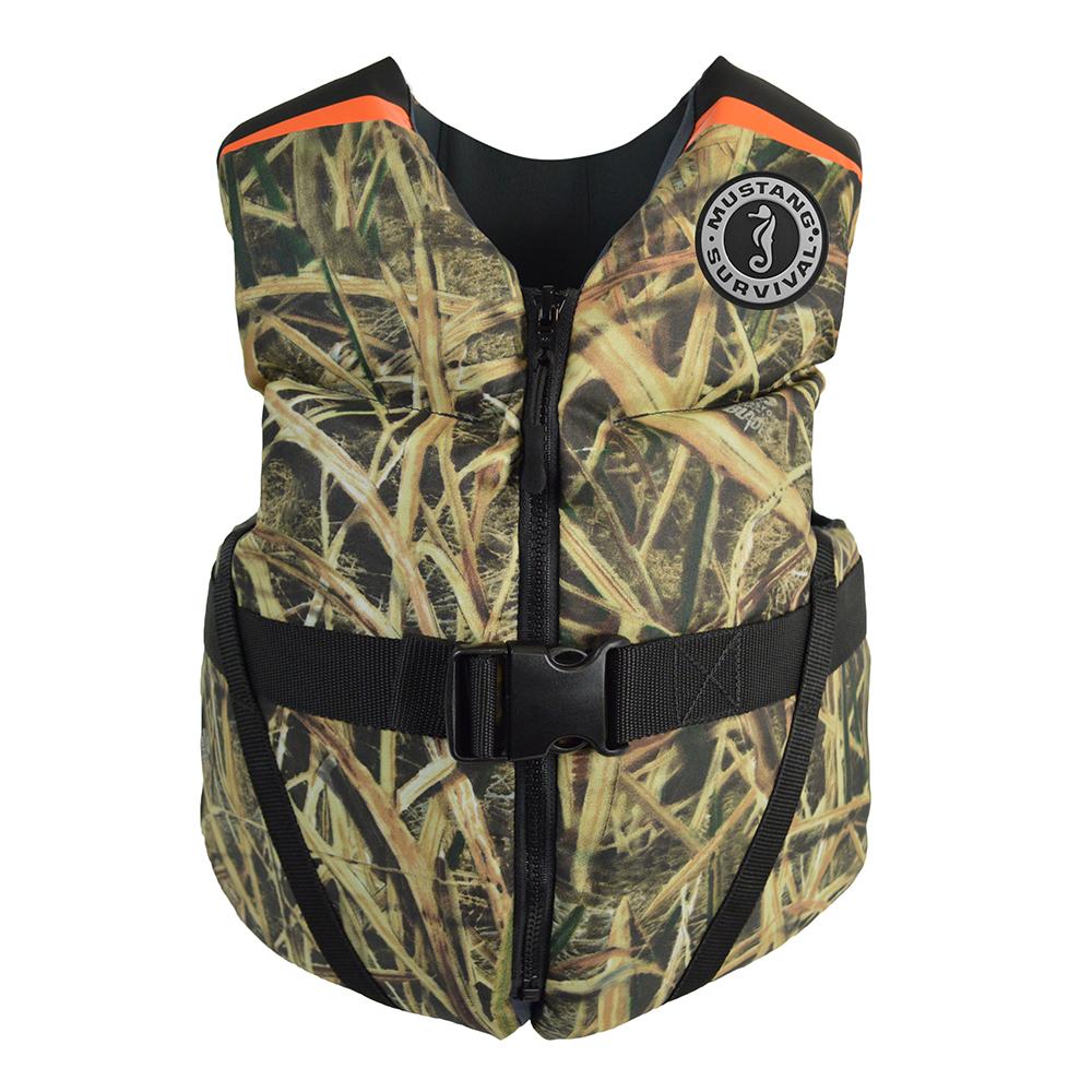 Everest Mustang Lil' Legends 70 Youth Vest - 50-90 lbs - Camo - $53.49 at Everest